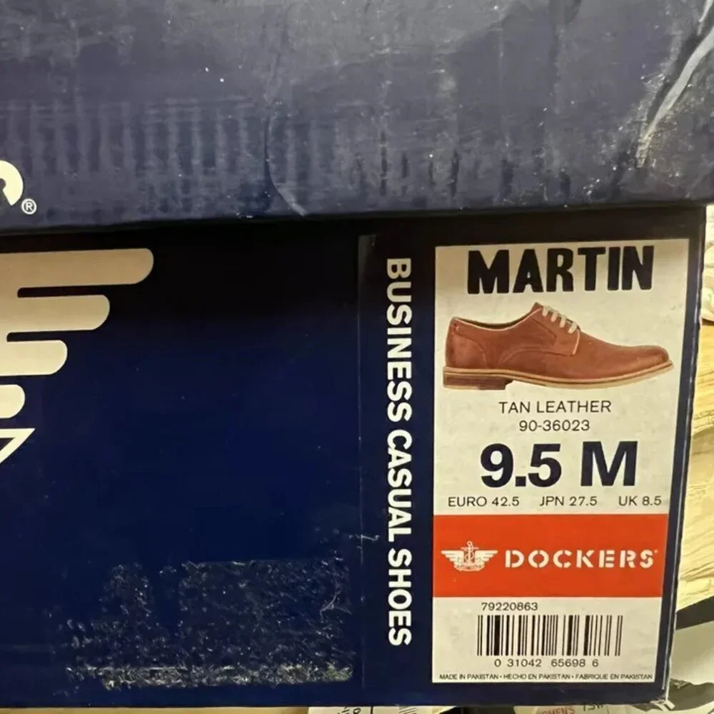 Dockers Mens Martin Oxford Brown Size 9.5 M